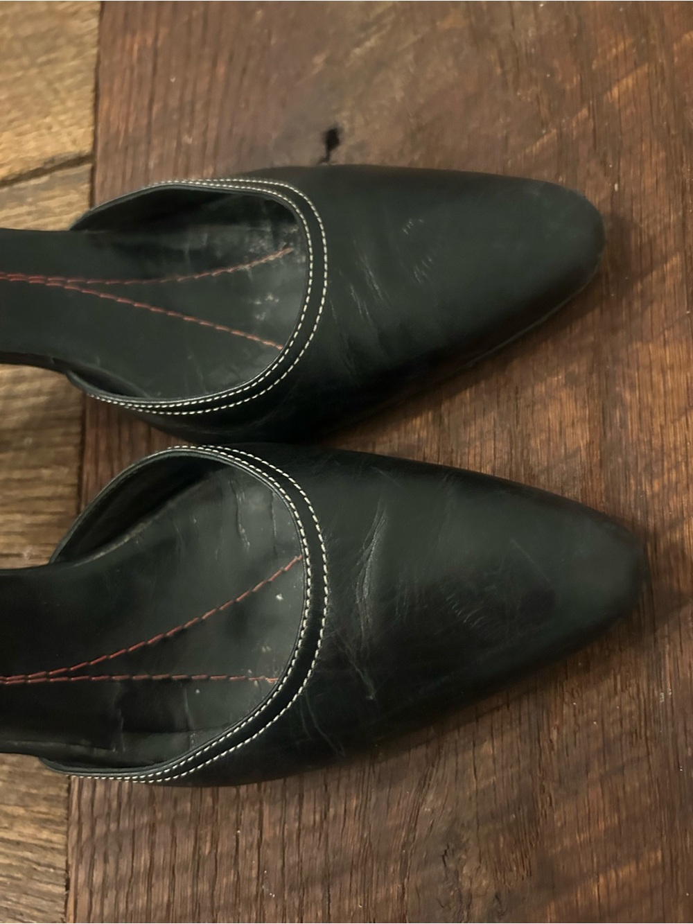 Kate Spade Vintage-Style New York heels -classic black leather pump - Picture 8 of 13